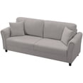 thumbnail image 6 of BSHTI 81.5 inch European Style Modern Sofa Couch,Minimalism Couches Sofa for Livingroom(Light Gray), 6 of 17