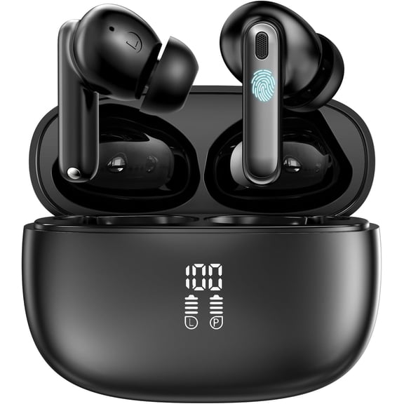Language Translation Earbuds, 3-in-1 Noise Cancellation Translator Earbuds for iOS and Android, 150 Languages & Accents Translation Headphones with HD Sound for Travel Business
