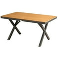 thumbnail image 1 of F. Corriveau International - Outdoor Nappa Dining Table, Aluminum and PS Wood, 1 of 7