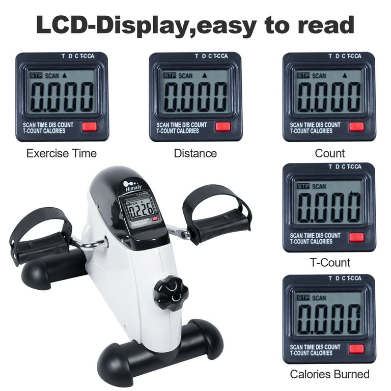 Healthex digital pedal top exerciser with lcd counter
