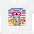 thumbnail image 4 of Inktastic Australian Koala Cool Sunset Girls Toddler Dress, 4 of 5