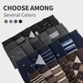 thumbnail image 5 of 6 Pairs Merino Wool Socks for Men, Mens Black Winter Thermal Wool Dress Crew Hiking Socks, 5 of 7
