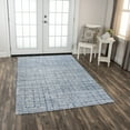 thumbnail image 4 of Rizzy Wool Contemporary Blue Area Rugs 7'9" x 9'9", 4 of 5