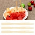 thumbnail image 2 of 800 Pcs Disposable Bamboo Forks for Desserts, Cakes, and Fruits, 2 of 5