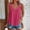01 Hot Pink, variant on Women's Loose-Fit V-Neck Sleeveless Tank Top Multiple Colors Available Simple Breathable Everyday Versatile Summer Top