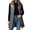 Gray, variant on Ghalytn Women's Long Hooded Quilted Vest, Sleeveless Zip-Up Puffer Gilet with Pockets