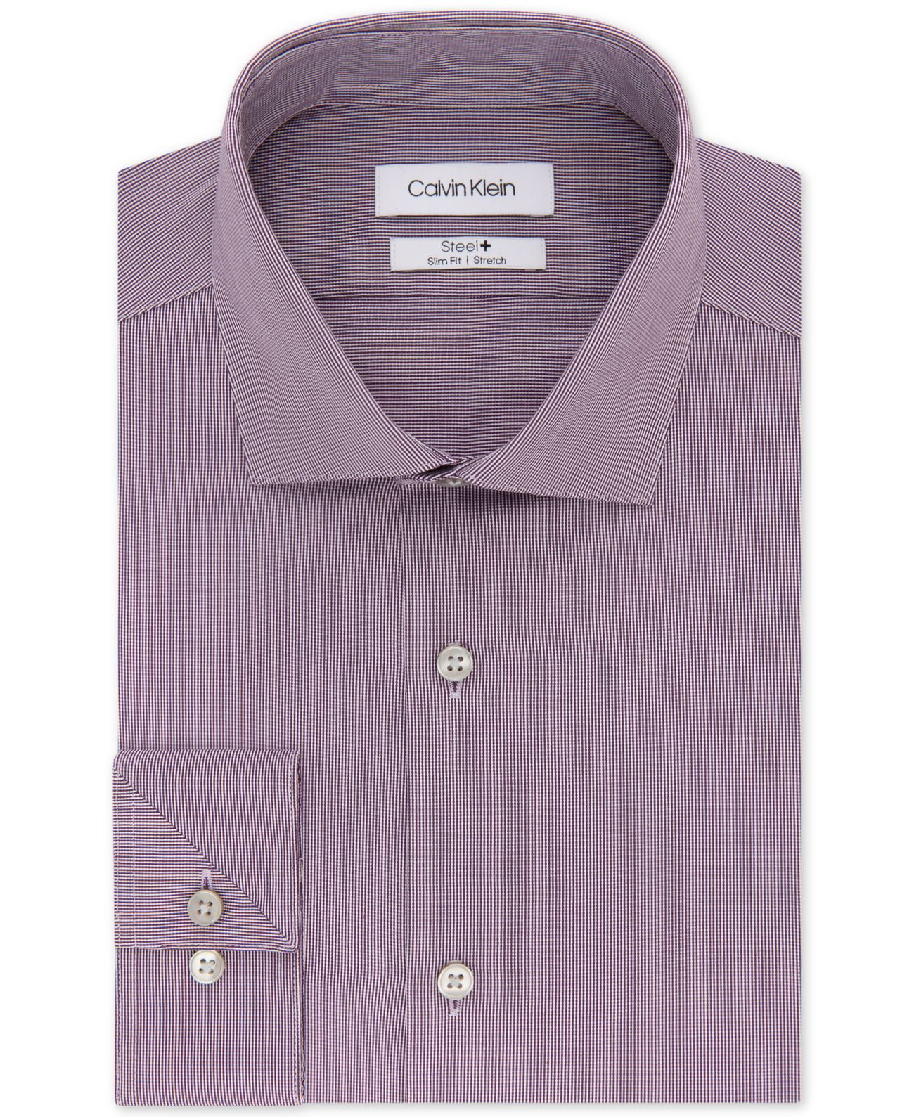 calvin klein slim fit non iron