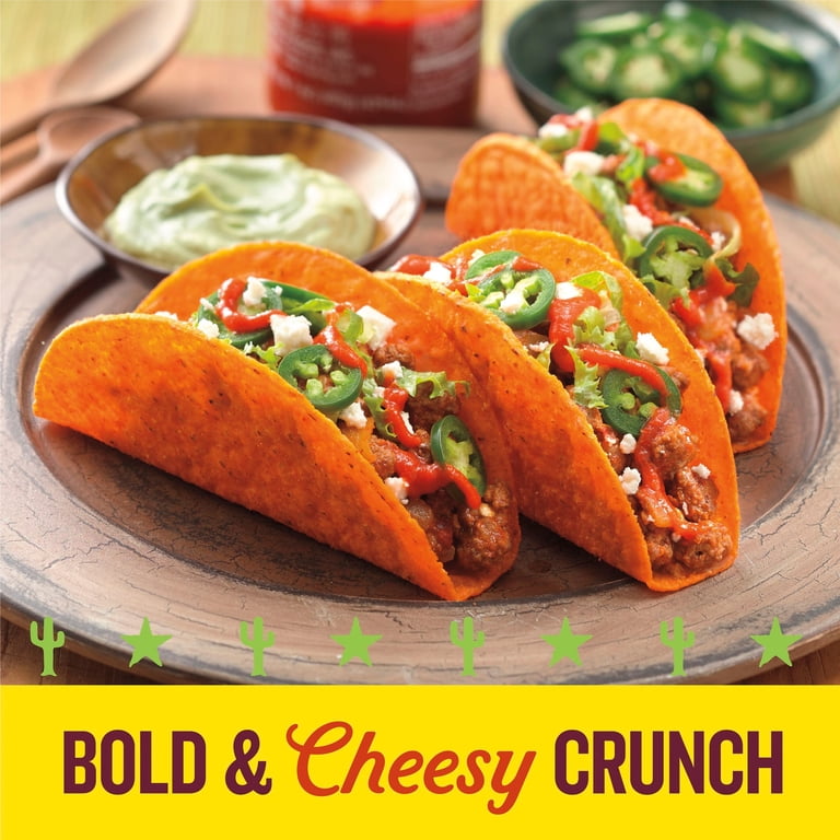 Old El Paso, Stand 'N Stuff Bold Nacho Cheese Flavored Taco Shells