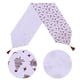 thumbnail image 5 of Monstrate Mantel de Navidad Impreso Camino de Rectangular Decoraciones de fiesta rural Cena Fondo de fiesta de boda Nuevo adorno Kits de decoración para fiestas estrella Roja, 5 of 6