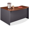 thumbnail image 2 of Series C 60 x 43 RH L-Bow Desk in Hansen Cherry - Engineered Wood, 2 of 6