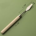 thumbnail image 6 of PXIWS 7Pcs/Set Stainless Steel Oil Painting Knives Artist Crafts Spatula Palette Knife Oil Painting Mixing Knife Scraper Art Tools, 6 of 8