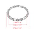 thumbnail image 3 of 4pcs Steel Ball Bearing Retainer 1.46" x 16 Balls for Bicycle Crank, 3 of 6