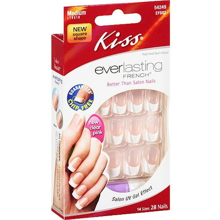 Kiss Couleur Everlasting carrée Kit Nail - Medium