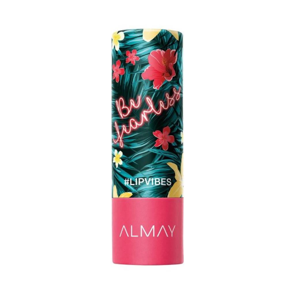Almay Lip Vibes Hypoallergenic Cream Lipstick with Shea Butter, 1 Lipstick, Lip Vibes
