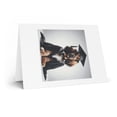 thumbnail image 2 of DistinctInk Greeting Card / Note Card - Grand Basset Griffon Vendéen Graduation - PACK of 10, 2 of 7