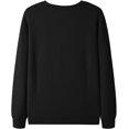 thumbnail image 4 of Sweat-shirt à Imprimé Léopard et à Imprimé Citrouille Sweat-Shirt Décontracté à Manches Longues Sweat-Shirts à Col Rond, 4 of 7