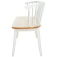 thumbnail image 6 of SAFAVIEH Blanchard Solid Classic Spindle Bench, Natural/White, 6 of 10