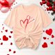 thumbnail image 5 of Camisetas de Manga Corta para Mujeres, Camiseta de Cuello Redondo Impresa de Moda, Primavera Y Verano Casual, 5 of 8