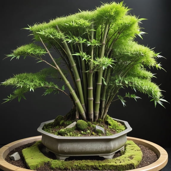 Japanese Bamboo Bonsai Forest Seeds for Planting - 100 Seed