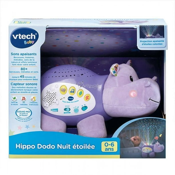 Vtech , P'tits Copains / Hippo dodo nuit étoilée (Jouet Français) 