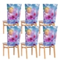 thumbnail image 2 of YAZAOO Chair Covers Set Home Kitchen Fruity Drink with Raspberries Mint Party Decor Seat Back Cover Protector, 2 of 6