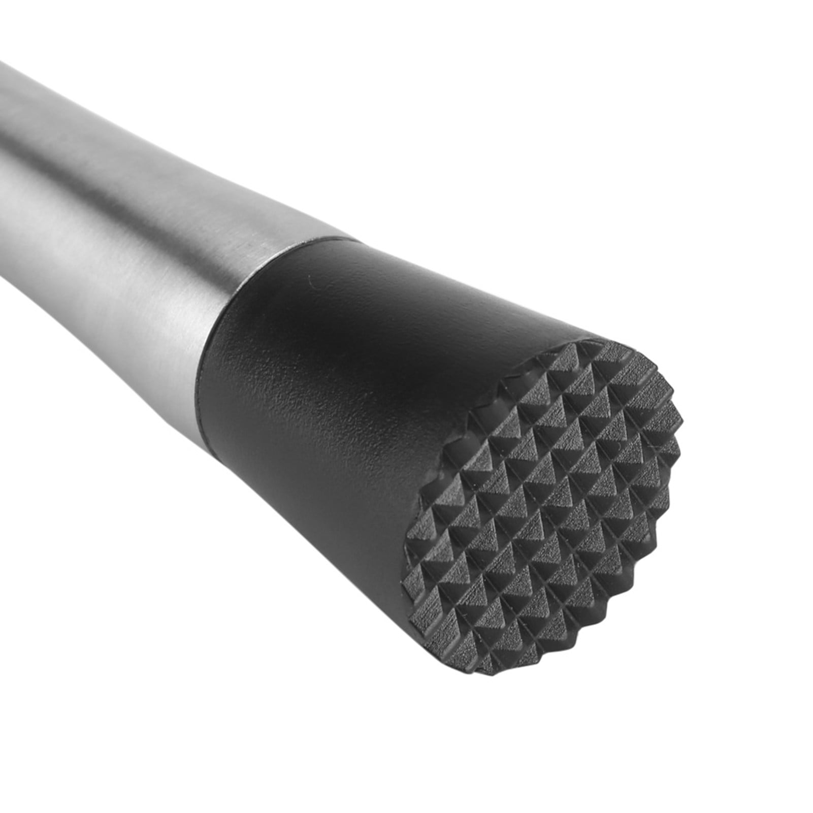 Pilon Cocktail Multifonction - ABS Noir/blanc - 20,7 Cm - Pour Mojito, écraser Fruits, Glace, Ail - Facile à Nettoyer