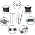 thumbnail image 5 of Watch Repair Kit, Precision Screwdriver Kit, Small Precision Screwdriver, for Precision Repair of Watches, Glasses, Jewelry and Cell Phone Parts, 5 of 5
