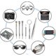 thumbnail image 5 of Watch Repair Kit, Precision Screwdriver Kit, Small Precision Screwdriver, for Precision Repair of Watches, Glasses, Jewelry and Cell Phone Parts, 5 of 5