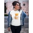 thumbnail image 2 of Baby Kitten Blue Eyes T-Shirt Women -Image by Shutterstock, Female Small, 2 of 4
