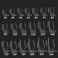 thumbnail image 3 of 500pcs 2-6# Size Band Sharp Accessoies Circle Extra Strength Fishing Hooks Octopus Barb 5, 3 of 8