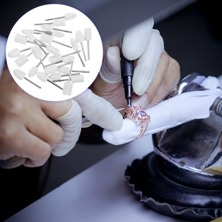 KONTONTY 25-Piece Metal Polishing Buffing Tool Set Assorted Colors for Jewelry and Hobbyists