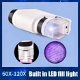 thumbnail image 4 of Educational Science Microscope, Integrated Soft Led Light, Portable Design for Nature Hikes, 4 of 7