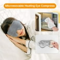 Atsuwell Cooling Eye Mask, STF9 Reusable Cold Sleep Eye and Moist Heat