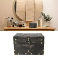 thumbnail image 1 of Boîte de Rangement en Bois pour Bijoux, Style Rétro Grande Capacité Boîte de Rangement en Bois pour la Maison 6301A-02, 1 of 7