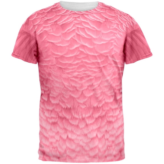 Halloween Flamingo All Over Mens Costume T Shirt