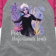 thumbnail image 3 of Disney - Poor Unfortunate Soul - Toddler & Youth Girls Raglan Graphic T-Shirt, 3 of 5