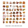 thumbnail image 3 of WMQPNNS New Trending Thanksgiving Turkey Waterproof Sticker Luggage Guitar Notebook Diy Sticker Decoration Todays Deals Clearance Sale, 3 of 7