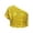 Yellow, variant on ZHOGXU Girls Sparkly Heart Sequin Shirts Short Sleeve One Shoulder Kids Cropped Clothes Dance Performance Tops,Silver,7-8 Years