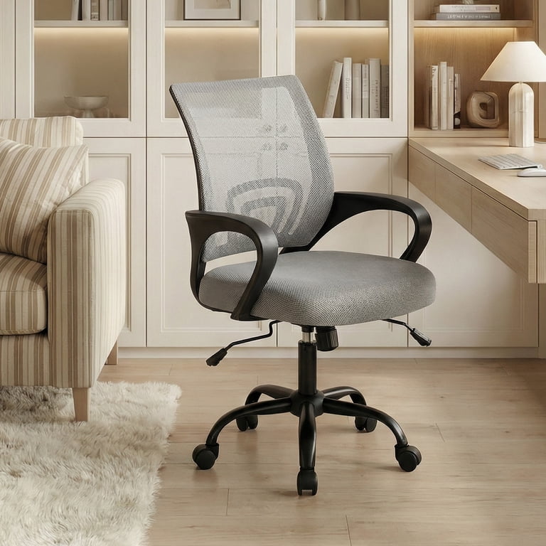 Edx Ergonomic Mid-Back Office Chair, Gray photo 3