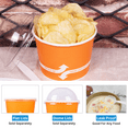 thumbnail image 3 of Karat 12oz Food Containers (100mm) - Orange - 1,000 pcs, 3 of 11