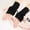 A_ Black, variant on UTSJKR Women Arm Warmers Mink-Like Velvet Fingerless Gloves Y2K Wrist Warmers Plush Solid Color Soft Cute Winter Gloves Pink