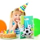 thumbnail image 4 of PTOOTP 24 bolsas decorativas para recuerdos de fiesta con temática de fútbol para fiestas de cumpleaños infantiles (verde), 4 of 7