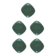 thumbnail image 1 of Matsuzay Cepillo de limpieza Baño Lavavajillas Palma Silicona Fregadero Lavabo Hogar Baño Exfoliante Almohadilla de cepillado Verde Type2 NO2, 1 of 6
