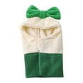 thumbnail image 3 of Gorro de invierno cálido para perros, gorro para gatos, calentador de cuello, bufanda, orejeras, sombrero para mascotas, disfraz, cubre orejas para Verde M, 3 of 8