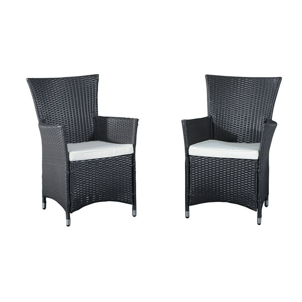 Outsunny 2 Piece Outdoor Patio Cushioned Rattan Wicker Dining Arm Chairs Com - Patio Chair Armrest Covers Outsunny 2 Piece Outdoor Patio Cushioned Rattan Wicker Dining Arm Chairs Com - Patio Chair Armrest Covers