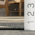 thumbnail image 4 of nuLOOM Antonia Fading Diamonds Indoor/Outdoor Area Rug, 5' x 8', Antonia Charcoal, 4 of 6