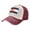 Dark Red, variant on Men Women Colorado-Texas-Flag Baseball Cap Golf Dad Hat Adjustable Low Profile Cotton Hat