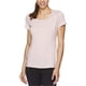 thumbnail image 1 of Camiseta básica Reebok Varigated Heathered para mujer, rosa, grande, 1 of 3