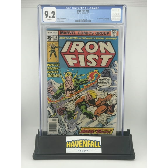 Iron Fist #14 - CGC 9.2 Comic Book