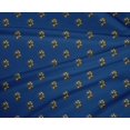 thumbnail image 4 of oneOone Polyester Lycra Fabric Leaves & Floral Block Print Fabric BTY 56 Inch Wide, 4 of 4